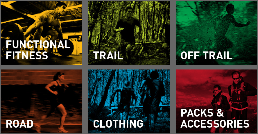 inov 8 categories