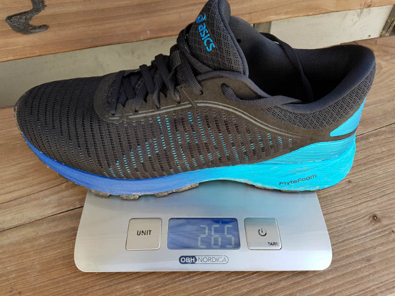 asics dynaflyte vejer meget lidt
