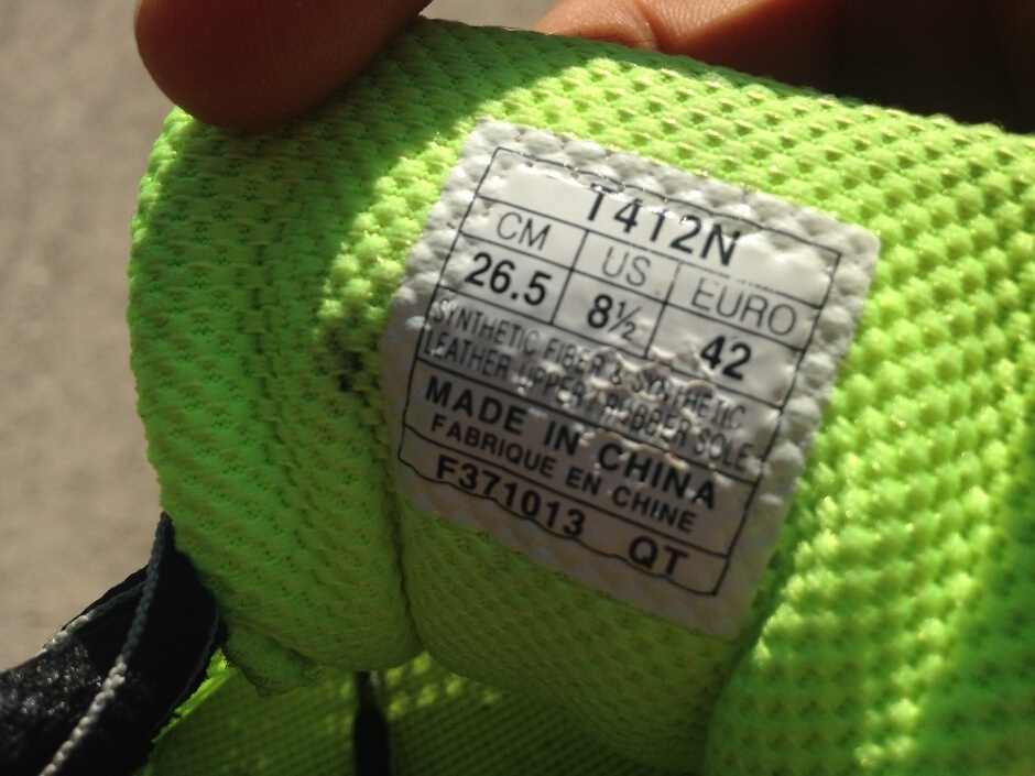 size i asics gel lyte33