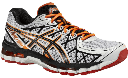 asics kayano orange
