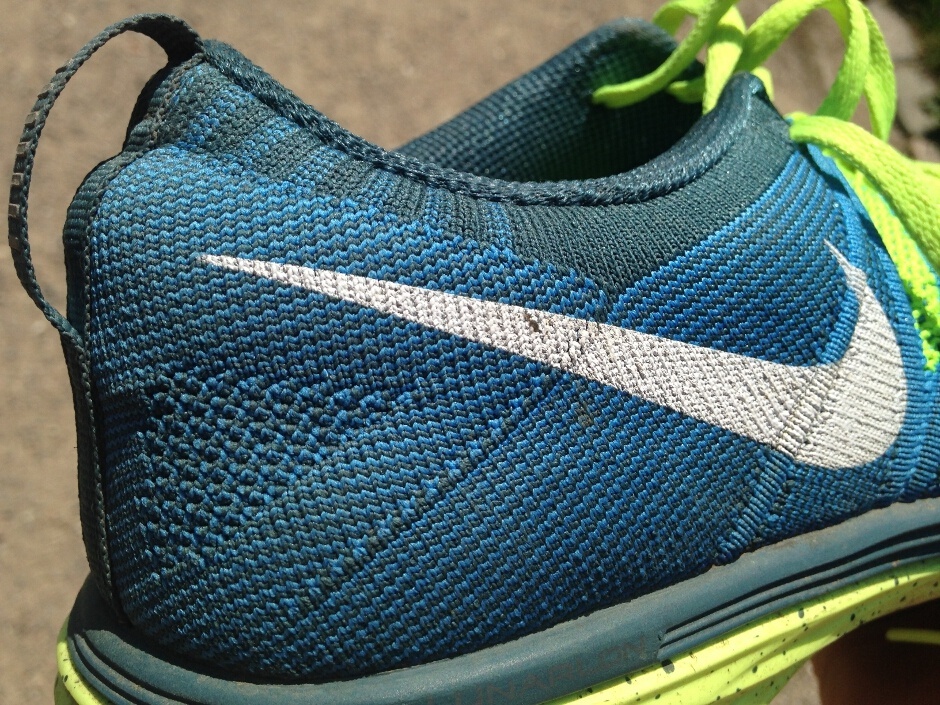 nike flyknit from behind
