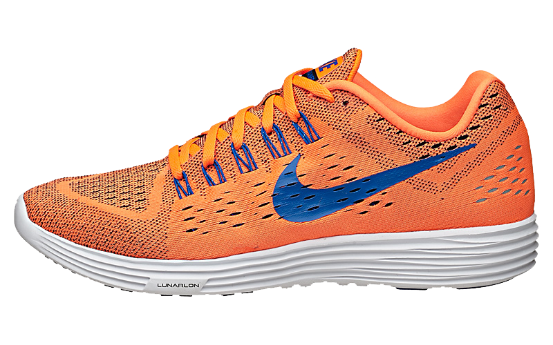 orange nike lunartempo
