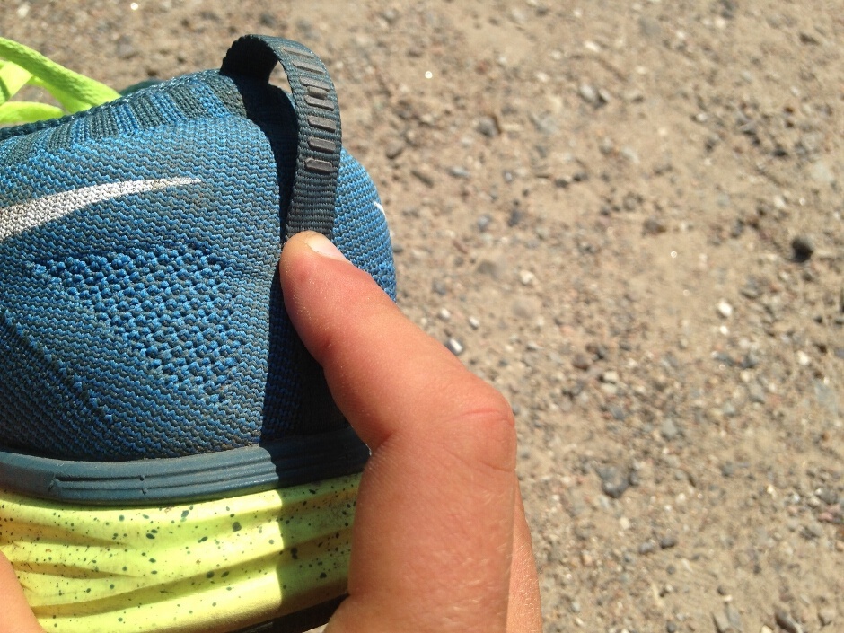 strong butt in nike flyknit lunar