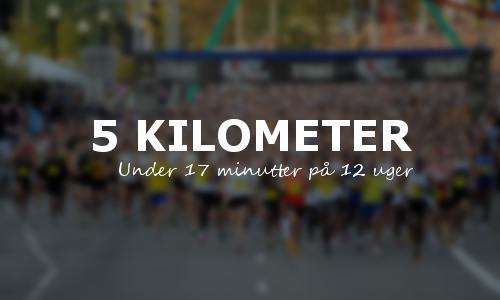 5 km 17 min 12 weeks