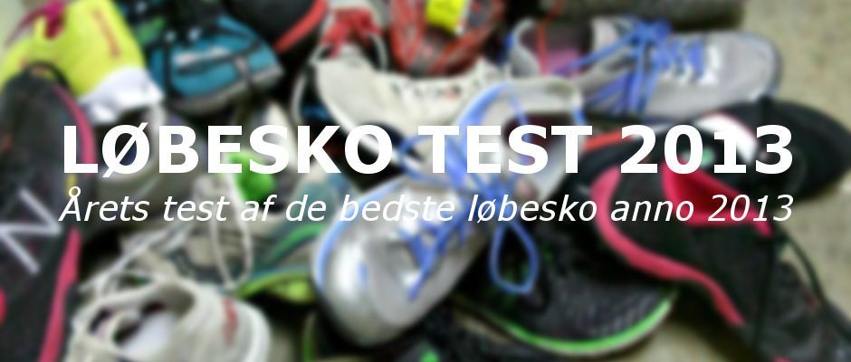 skotest 2013 bedste løbesko