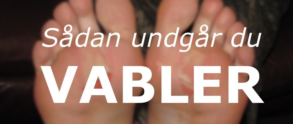 vabler i løbesko