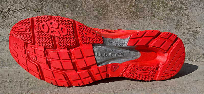 outsole on salomon s-lab sonic