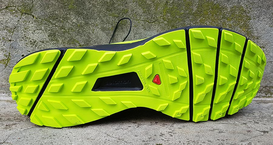sålen på salomon sense ride