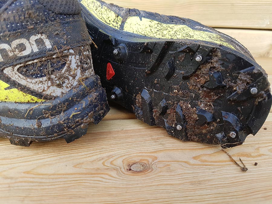 salomon speedspike cs in mud
