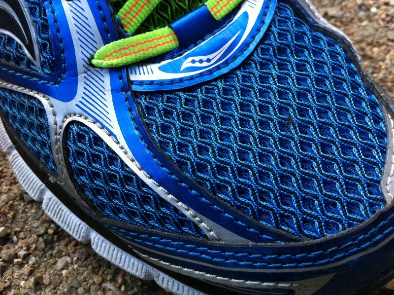 Saucony Guide 11 shoe toe