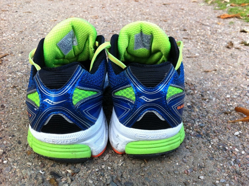 Saucony Guide 6 rear sole heel