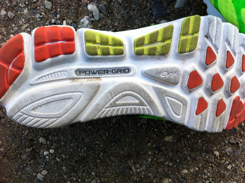 Saucony Kinvara 7 sole outsole