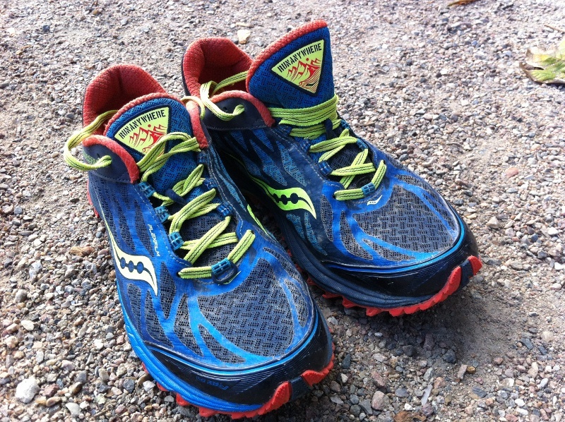 Saucony peregrine 12 front view