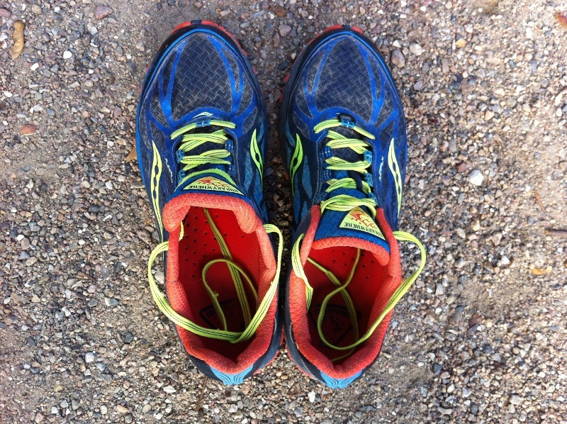Saucony Peregrine 17 from above in my tests and ratings
