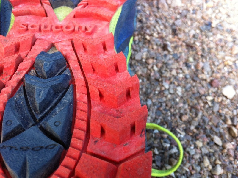 Saucony peregrine 6 sole