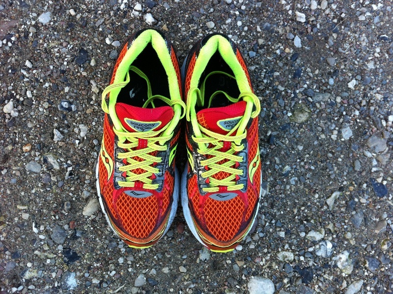 saucony ride 4 top view test