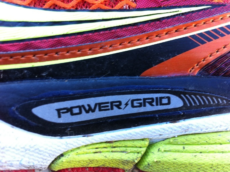 saucony ride 5 powergrid technology in running shoes