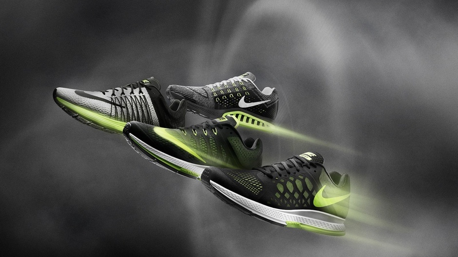 Nike zoom structure advertisement